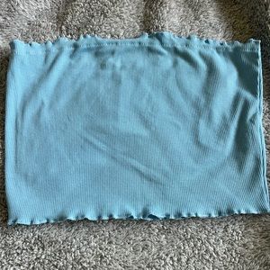 Size Medium Light Blue Tube Top